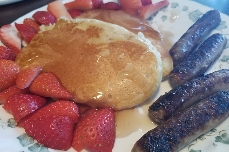 breakfast for dinner