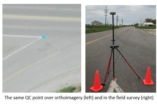 Ground Survey - QC point and field survey