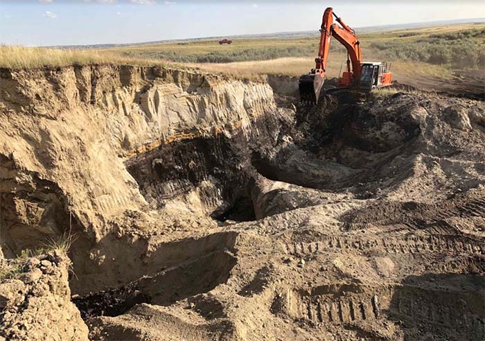 Abandoned mine closure